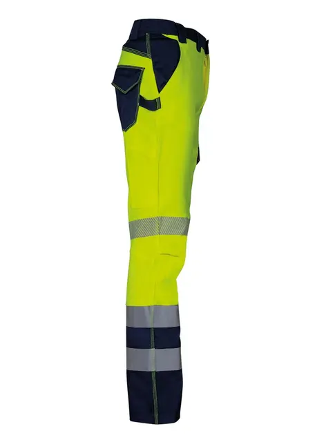 Cofra Guatire Arbeidsbukse Varselklasse 2, Gul, Str 52 