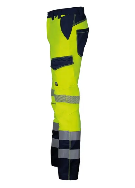 Cofra Guatire Arbeidsbukse Varselklasse 2, Gul, Str 52 