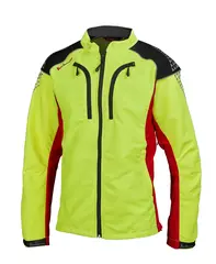 Timbermen skogsjakke Light Gul/R&#248;d, XL