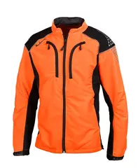 Timbermen skogsjakke Light Oransje/Svart, XL