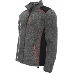 Timbermen ulljakke R&#248;d/Gr&#229;, 2XL