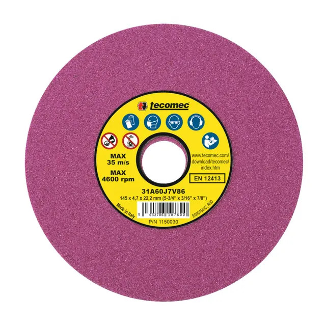 Tecomec slipeskive 145x4,7x22,2 