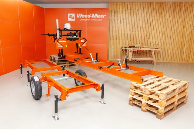 Wood-Mizer LX50 Hjulgang Uten godkjenning for registrering 