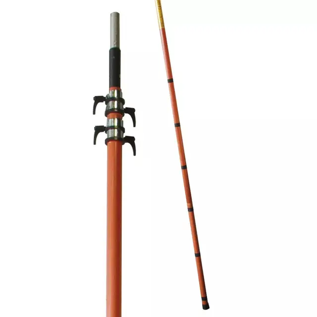 Teleskopstang for linjerydding 3,35m - 8,2m 