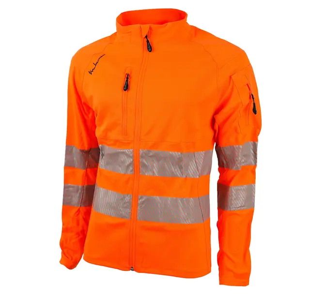 Timbermen Coolmax Ryddejakke XS, Oransje - Varselklasse 3 