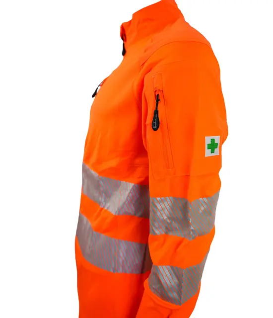 Timbermen Coolmax Ryddejakke XS, Oransje - Varselklasse 3 