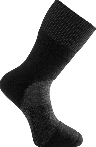 Woolpower Socks Skilled Classic 400 Sort/Gr&#229;