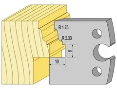 Kutterstål 94374 HSS