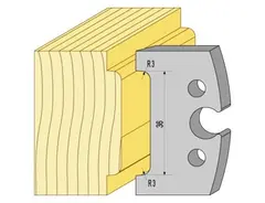 Kutterstål 95080 HSS Avrundningsstål 36mm