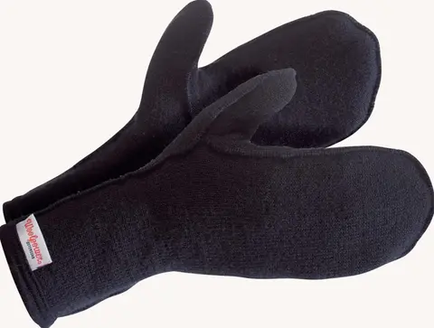 Woolpower Mittens Thin 400 Sort