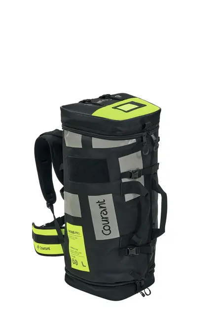 Courant Cross Pro 60L – Utstyrssekk Gul/svart 