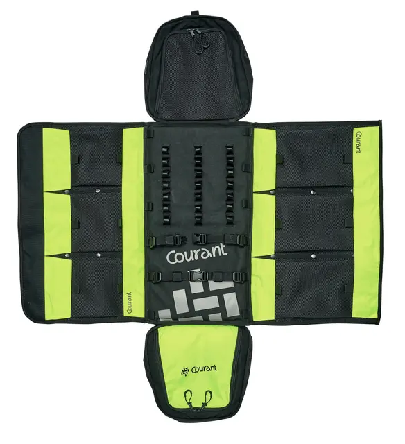 Courant Cross Pro 60L – Utstyrssekk Gul/svart 
