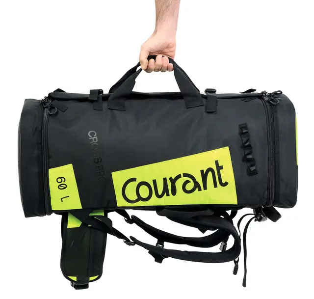 Courant Cross Pro 60L – Utstyrssekk Gul/svart 