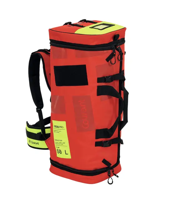 Courant Cross Pro 60L – Utstyrssekk Rød/Gul 