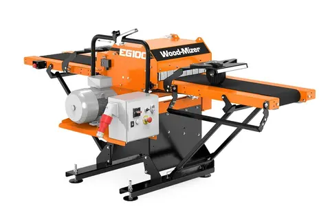 Wood-Mizer EG100 Kantverk, 2 blad 7,5 kW elmotor, 0-14m/min