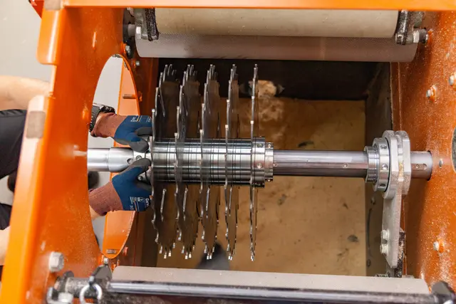 WM EG350 Kantverk, 5 blad 22kW elmotor, 2-20min 