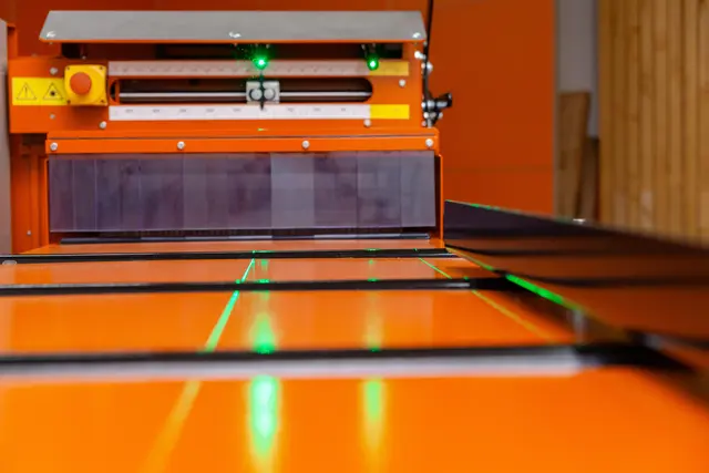 WM EG350 Kantverk, 5 blad 22kW elmotor, 2-20min 