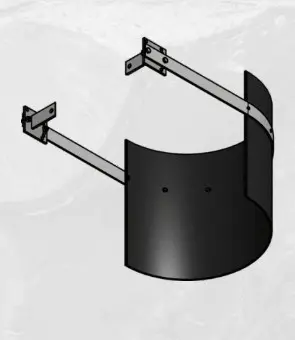 Bilke styrehette for transportband S3 PTO/Cruiser 