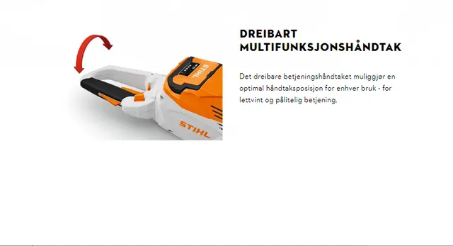 Stihl HSA 60 batteridrevet hekksaks Med batteri og lader 