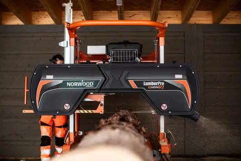 HD36V2 B&#229;ndsagbruk 18Hk elstart