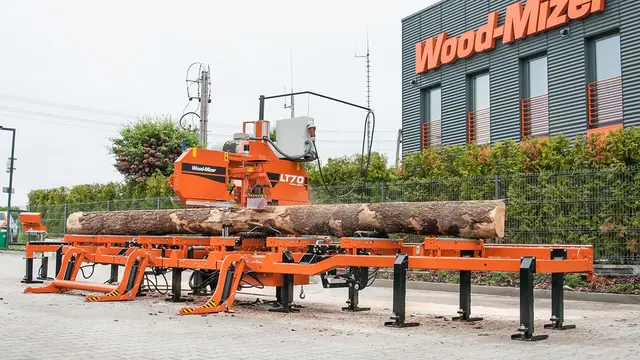 Wood-Mizer LT70 Båndsagbruk 18,5kW elmotor, 6,1m kuttlengde 