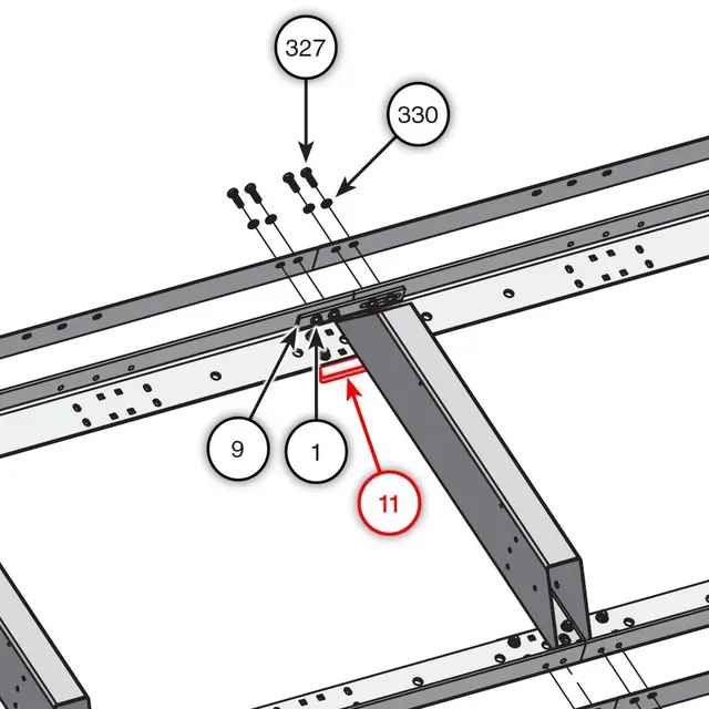 Skinneskjøteplate for sagbane | Sagbrukstilbehør | Norlog AS