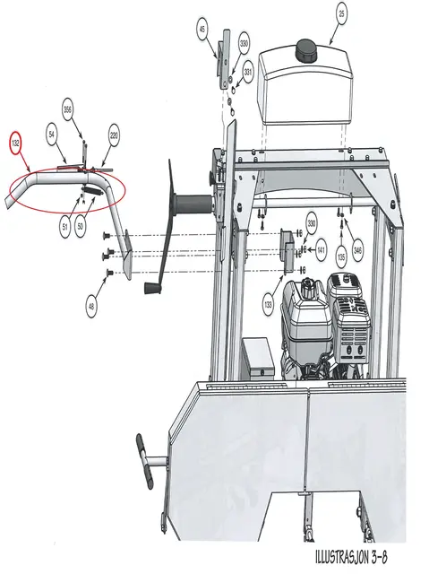 Skyvehåndtakssveis. pos,132 | Sagbrukstilbehør | Norlog AS