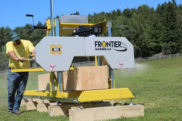 Frontier OS31 båndsagbruk 5,5kw el-motor | Norlog AS