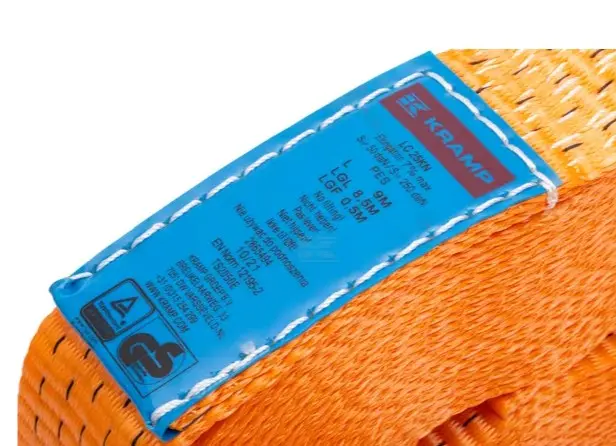 Jekkestropp 9m 25kN, 5T 